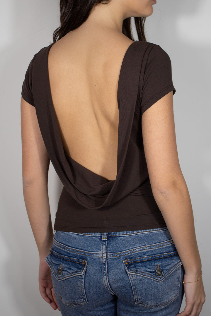 Subdued Special Offer - T-shirt with soft back neckline