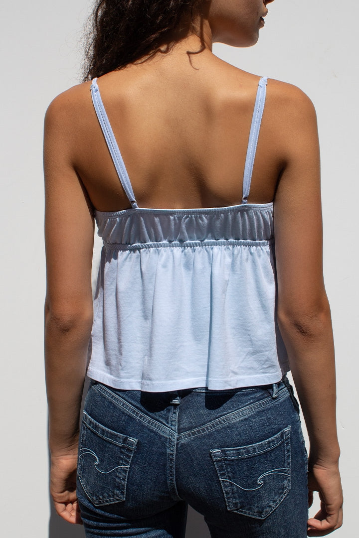 Subdued Hot Sale - V-neck top with lace and bead