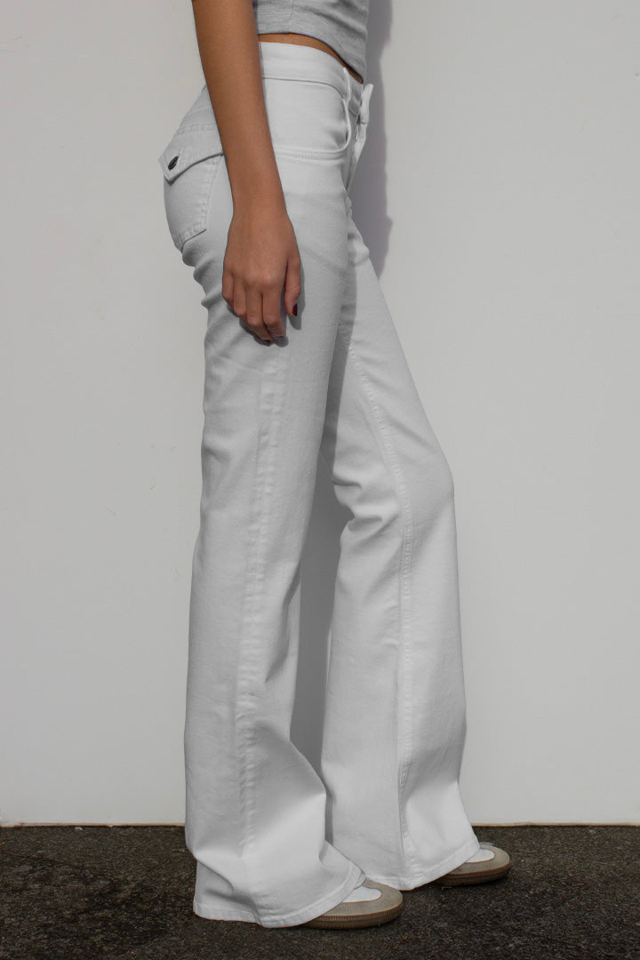 Subdued Top Pick - Jeans flare low waist
