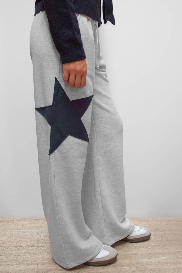 Subdued Special Offer - Wide-leg joggers with star