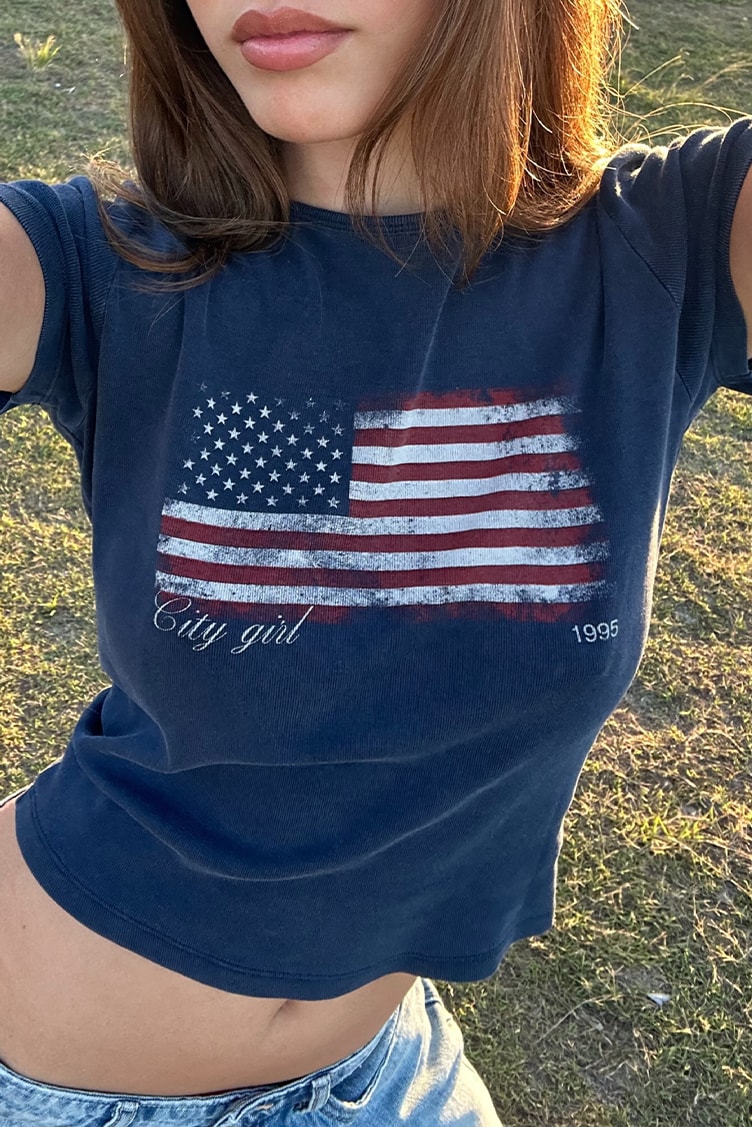 Subdued Exclusive - USA flag T-shirt