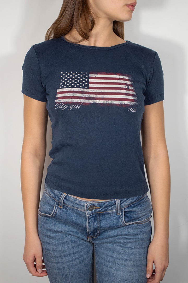 Subdued Exclusive - USA flag T-shirt