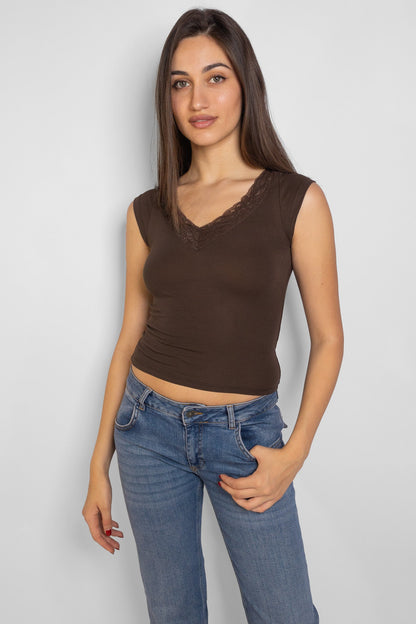 Subdued Quality - Lace T-shirt