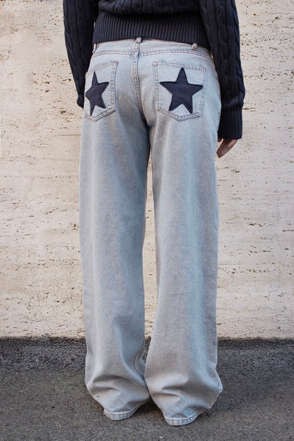 Subdued Featured - Low-rise star jeans