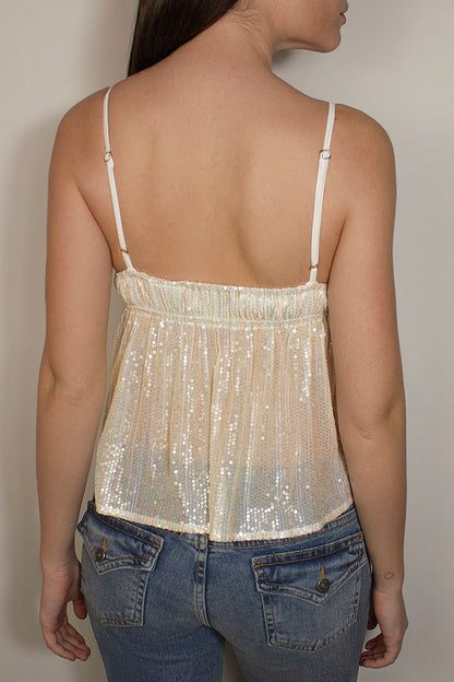 Subdued Everyday - Mini sequin top