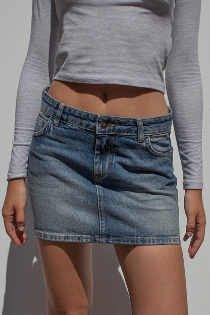 Subdued Exclusive - Low waist skirt