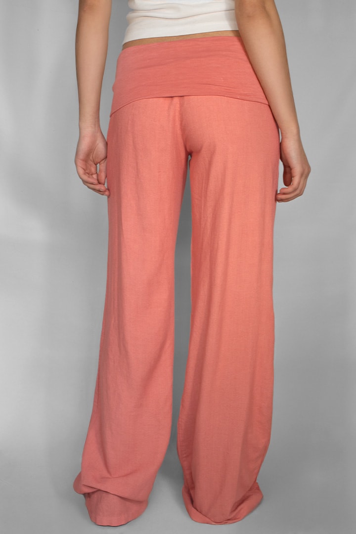 Subdued Value - Waistband palazzo pants