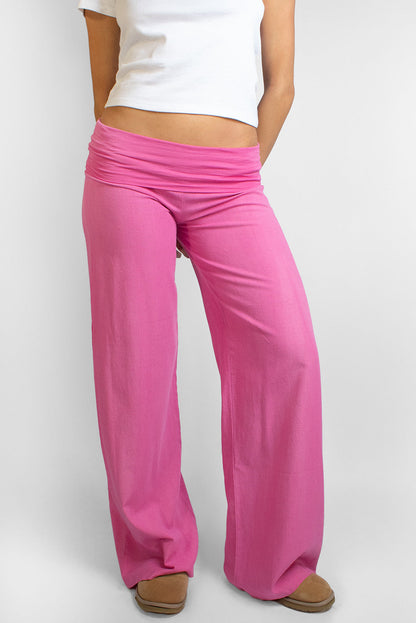 Subdued Value - Waistband palazzo pants