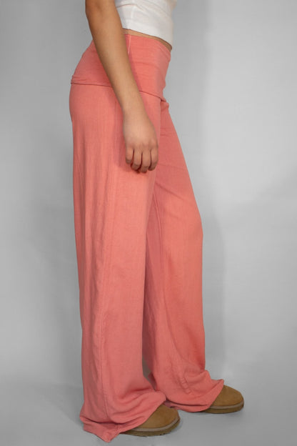 Subdued Value - Waistband palazzo pants