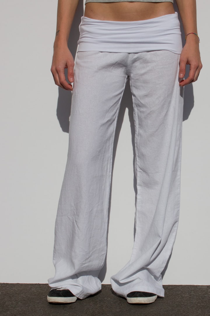 Subdued Value - Waistband palazzo pants