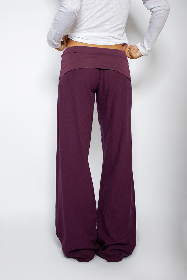 Subdued Value - Waistband palazzo pants