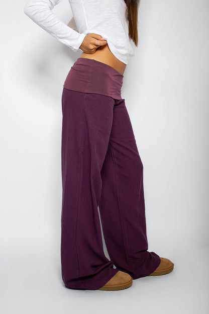 Subdued Value - Waistband palazzo pants