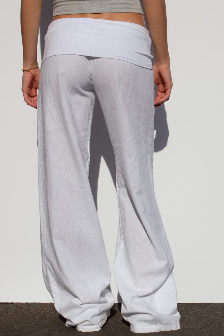 Subdued Value - Waistband palazzo pants