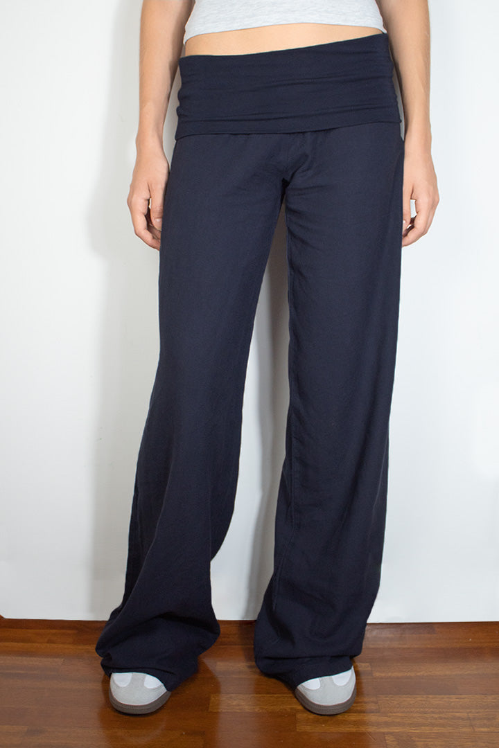 Subdued Value - Waistband palazzo pants