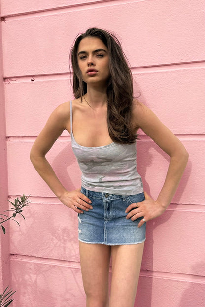 Subdued Latest - Scoop neckline top