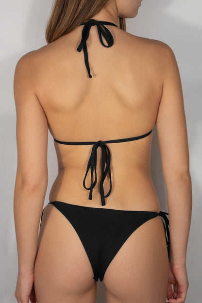 Subdued Signature - Beaded bikini top