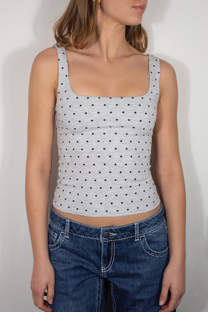 Subdued Great Value - Square neck top