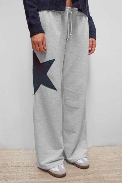 Subdued Special Offer - Wide-leg joggers with star