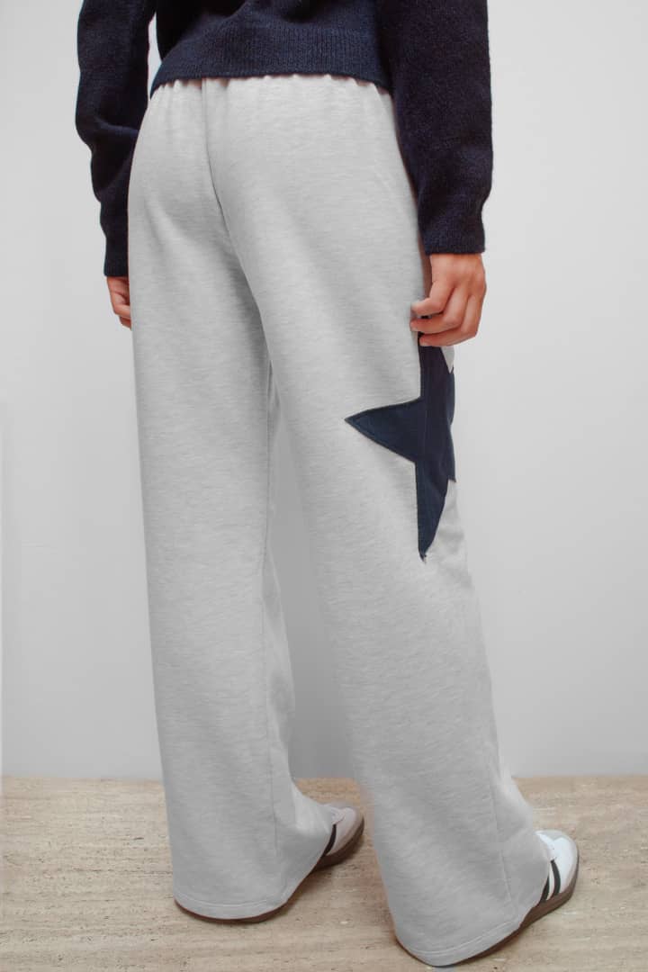 Subdued Special Offer - Wide-leg joggers with star