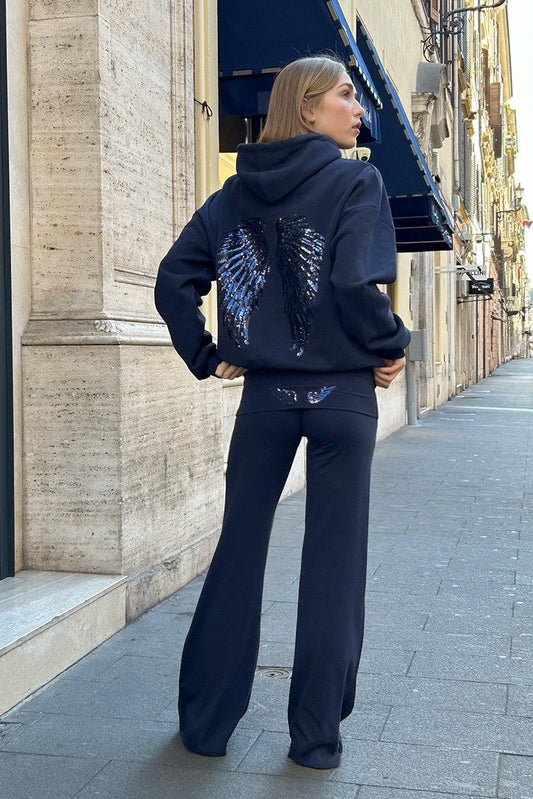 Subdued Recommended - Cuffed pants with wings