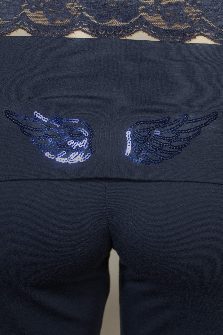 Subdued Recommended - Cuffed pants with wings
