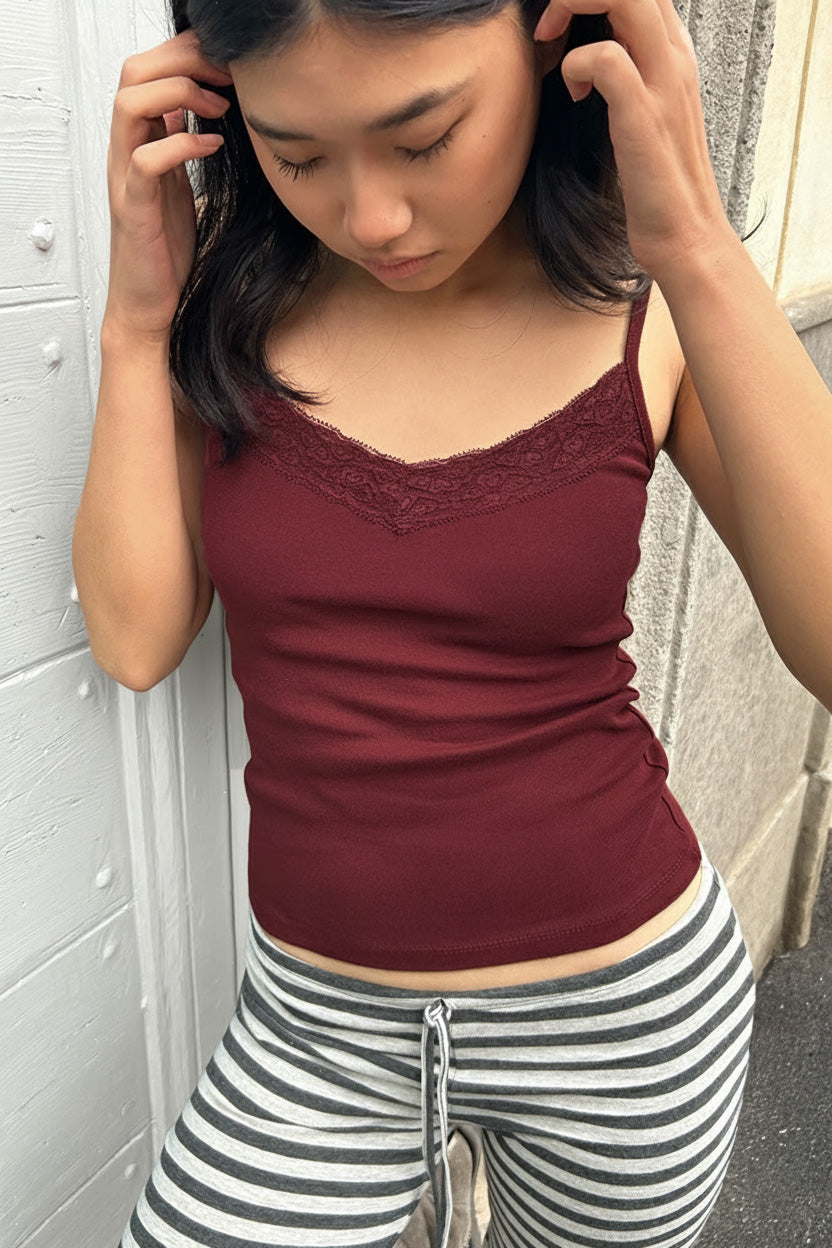 Subdued Exclusive - Lace tank top
