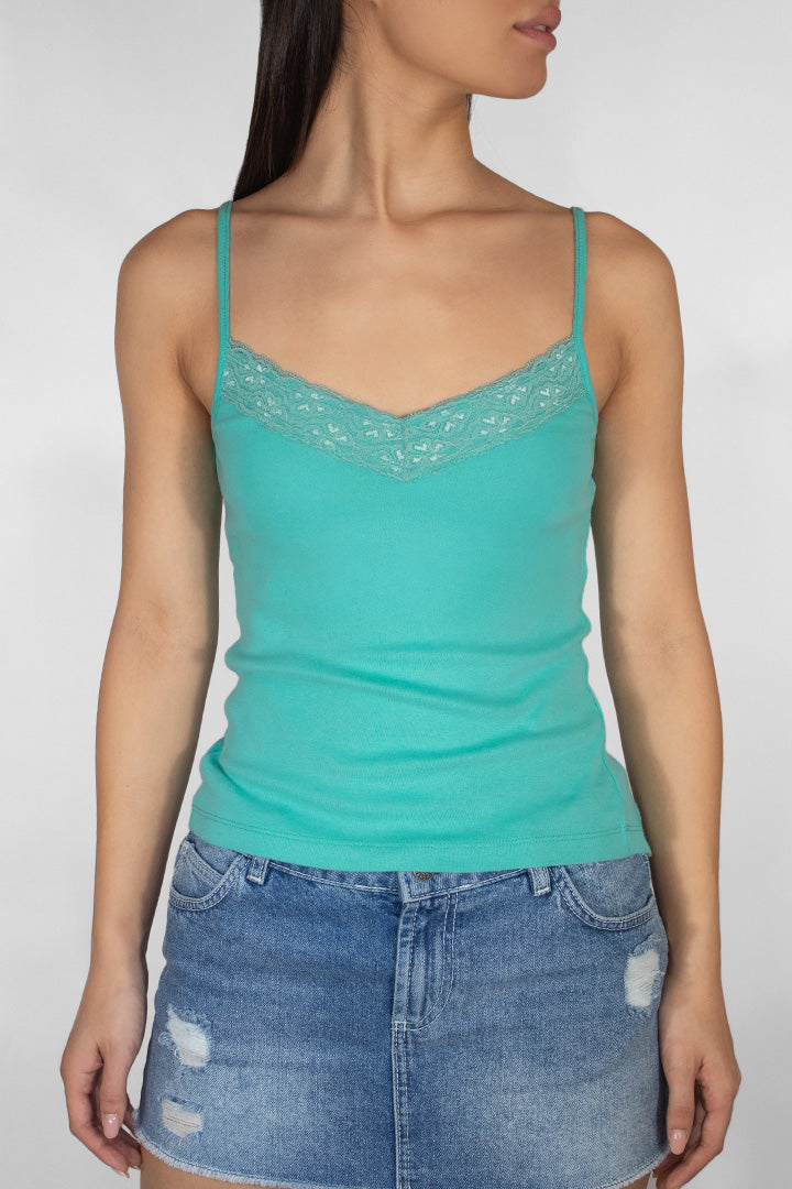 Subdued Exclusive - Lace tank top