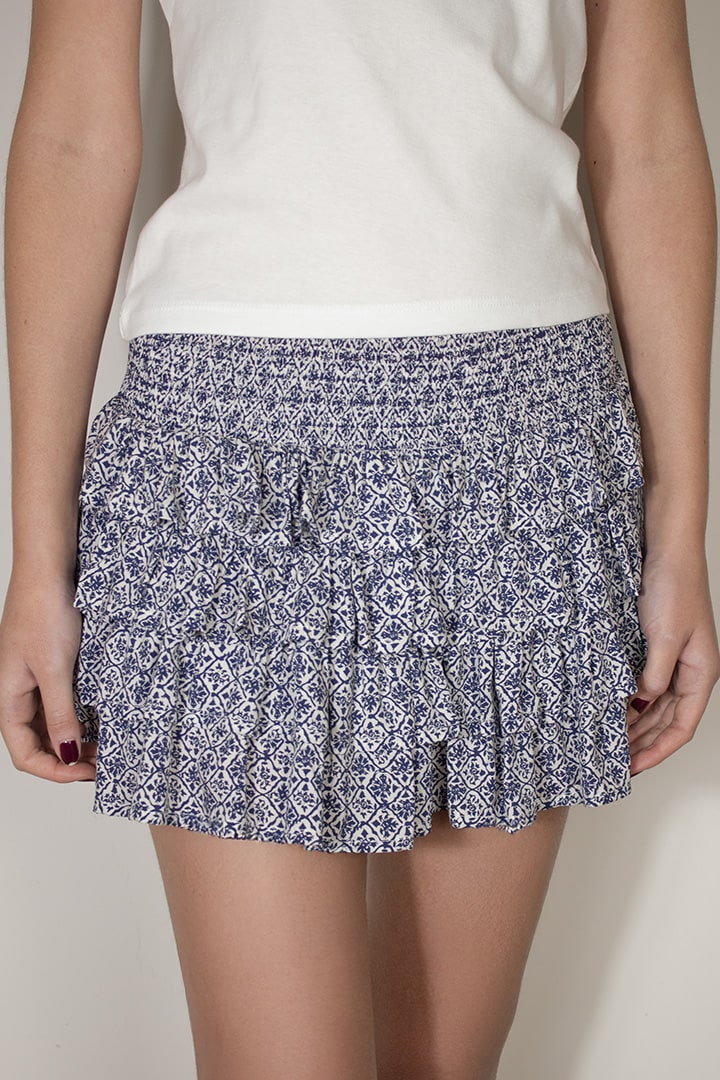 Subdued Best Price - Mini ruffle skort