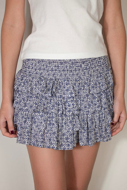 Subdued Best Price - Mini ruffle skort