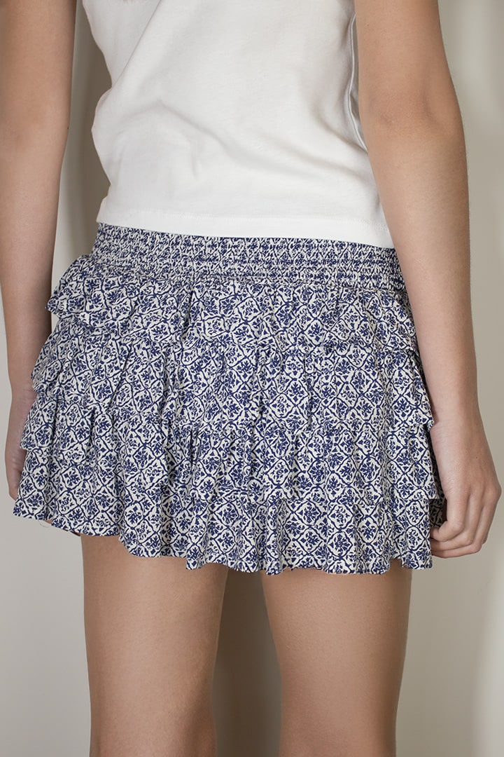 Subdued Best Price - Mini ruffle skort