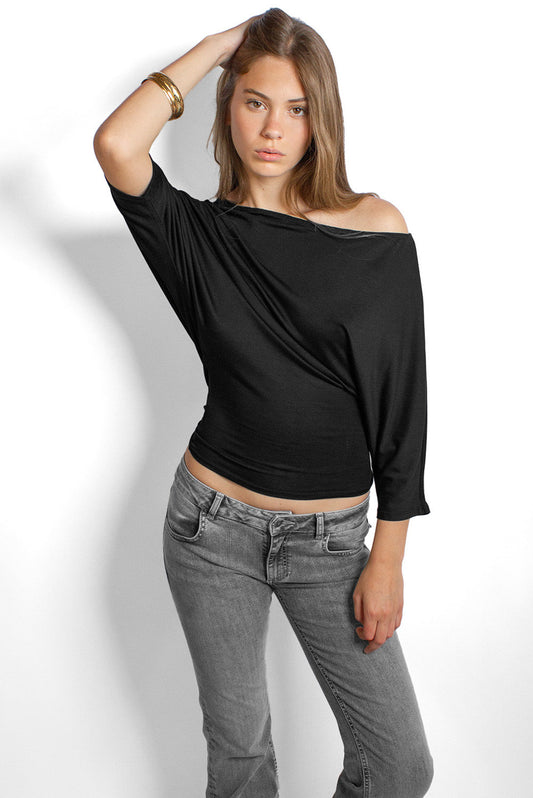 Subdued Top Pick - Asymmetric t-shirt