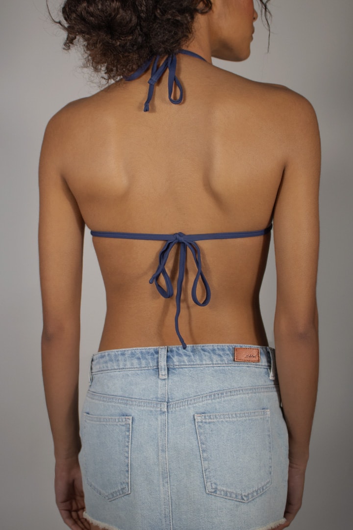 Subdued Quality - Triangle bikini top