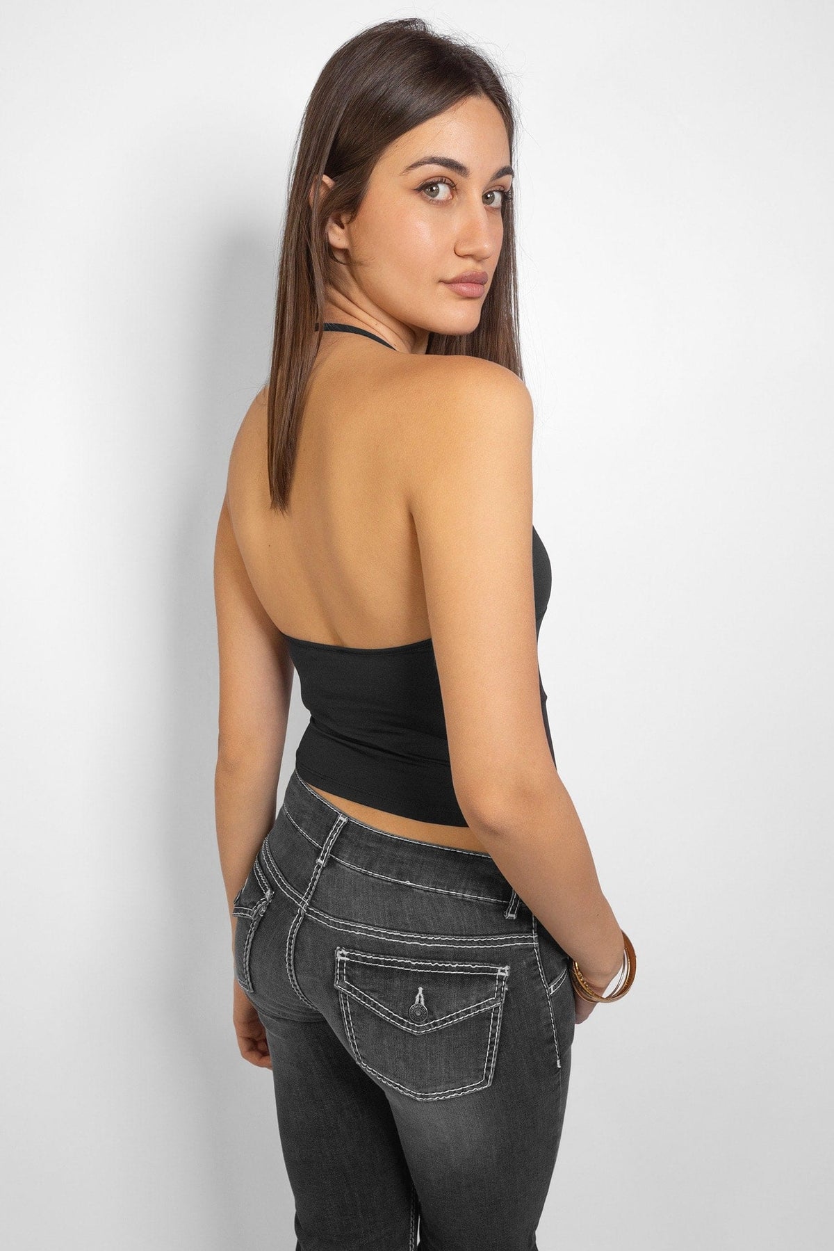 Subdued Discount - V-neck top