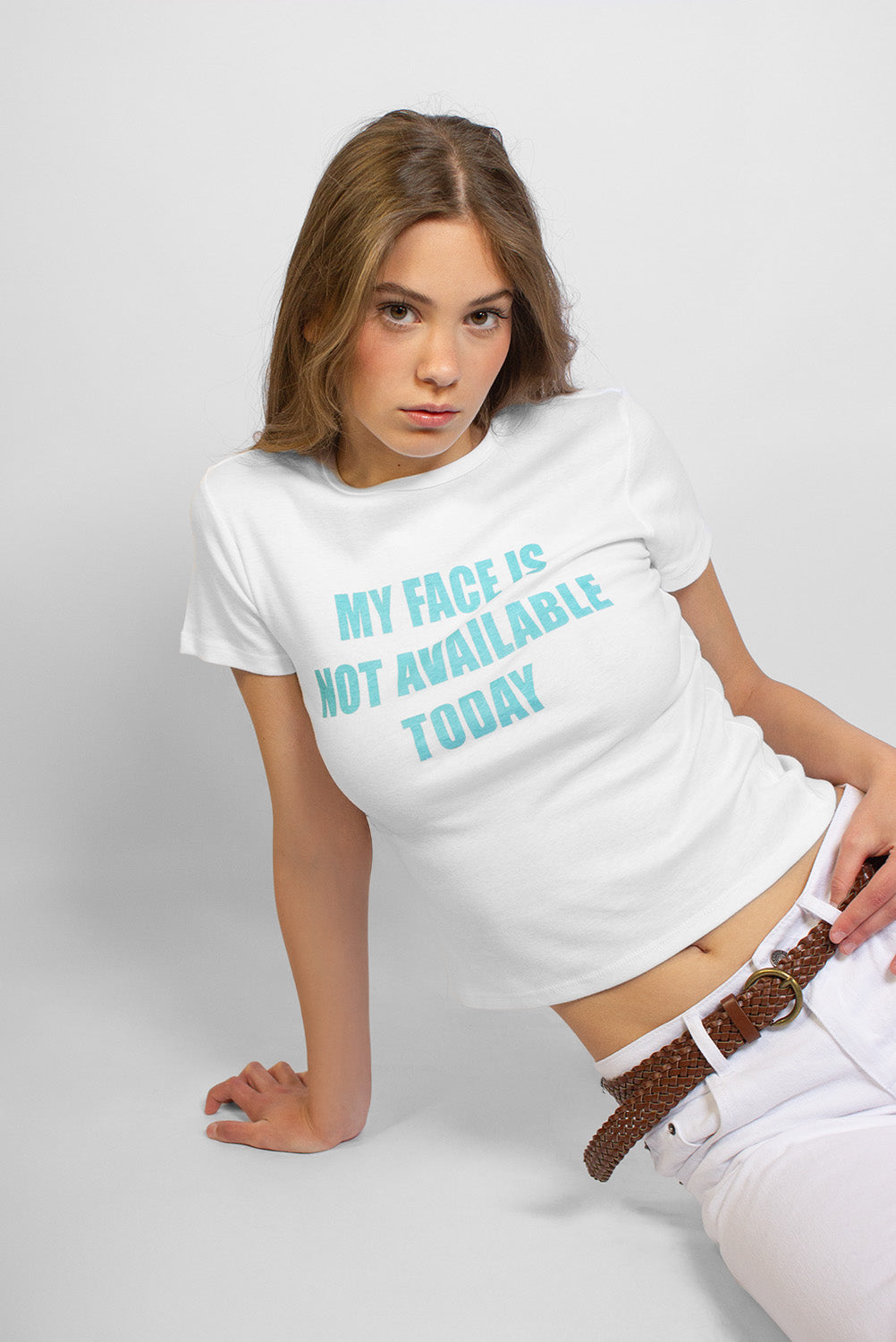 Subdued Essential - My Face Is Not Available t-shirt