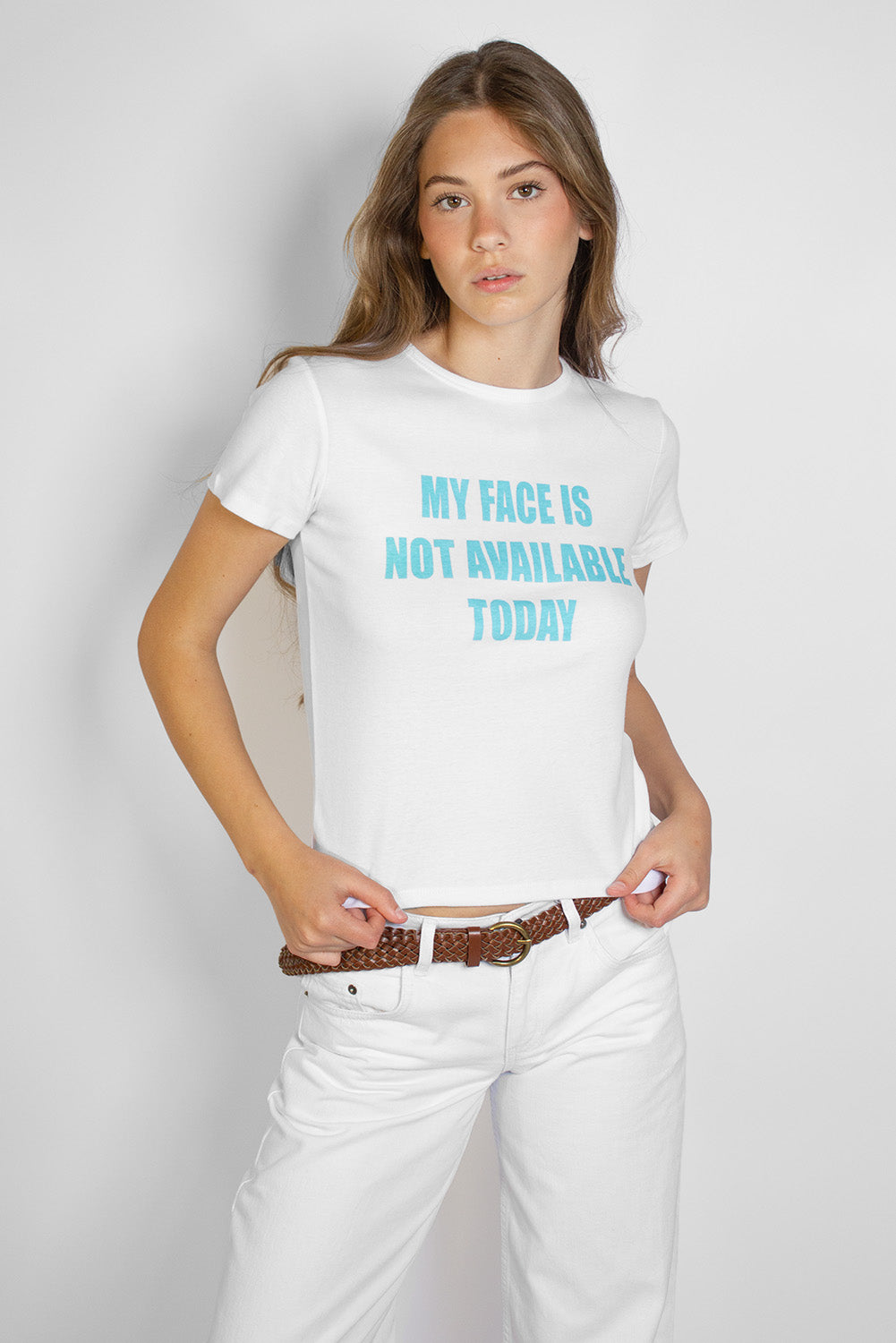 Subdued Essential - My Face Is Not Available t-shirt