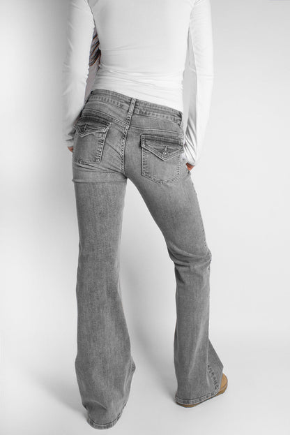 Subdued Sale - Low waist flared jeans