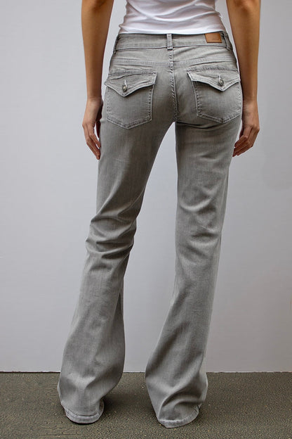 Subdued Sale - Low waist flared jeans