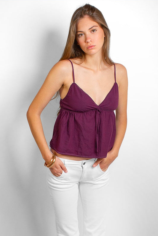 Subdued Discount - V-neck top