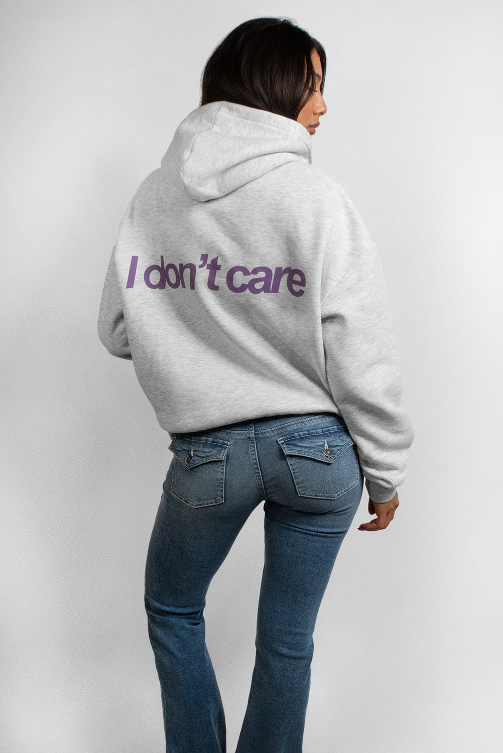 Subdued Great Value - Don't care hoodie