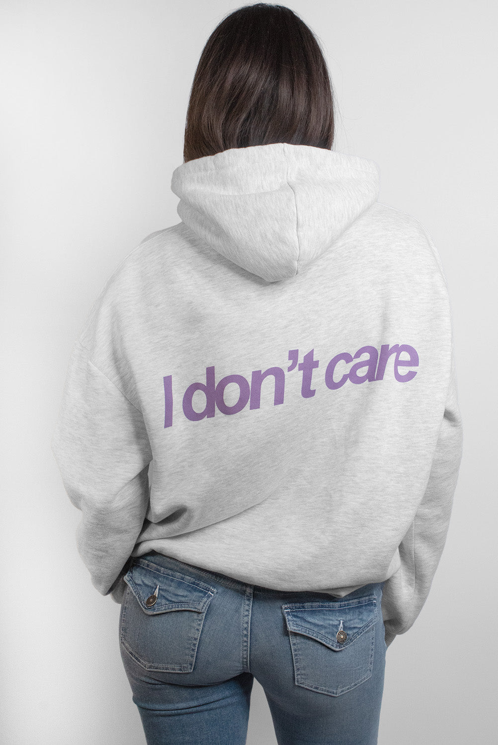 Subdued Great Value - Don't care hoodie