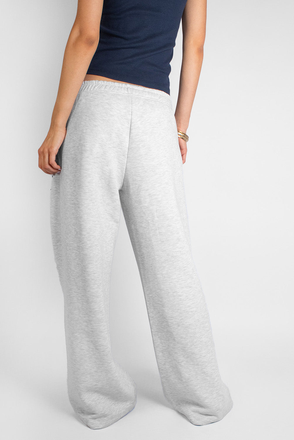 Subdued Great Value - Wide-leg joggers with cross patch