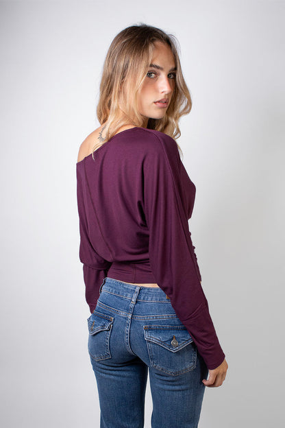 Subdued Discount - Boat-neck T-shirt