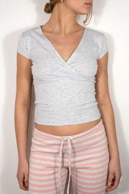 Subdued Best Price - Cross-neck T-shirt