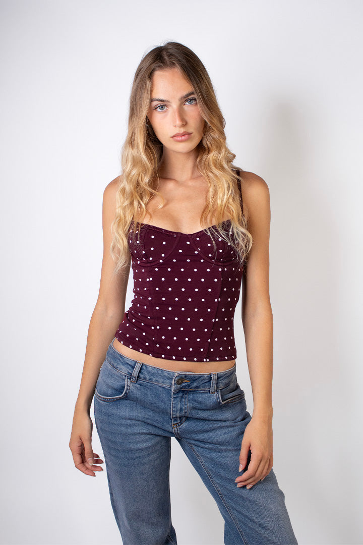 Subdued Signature - Corset top