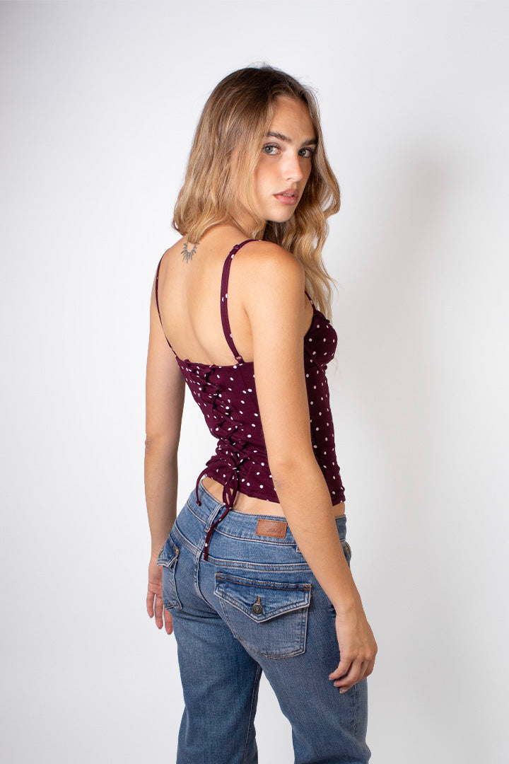 Subdued Signature - Corset top