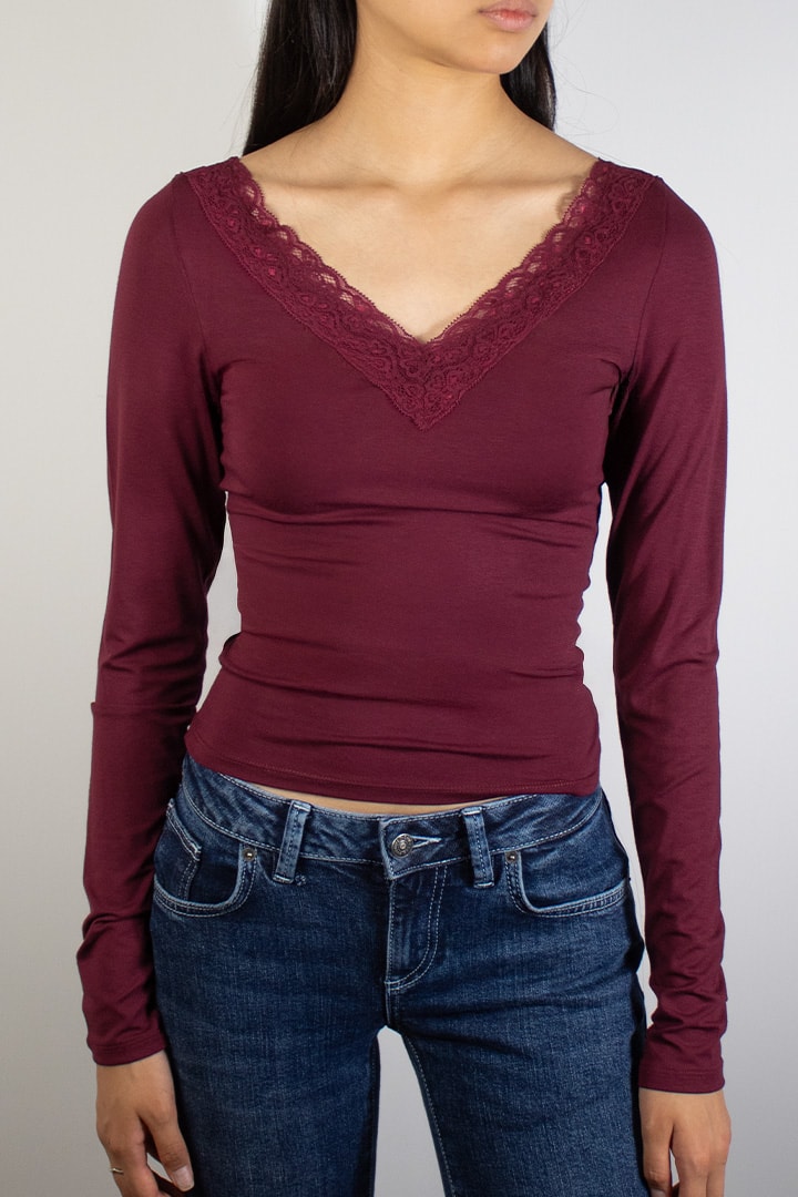Subdued Recommended - Lace t-shirt