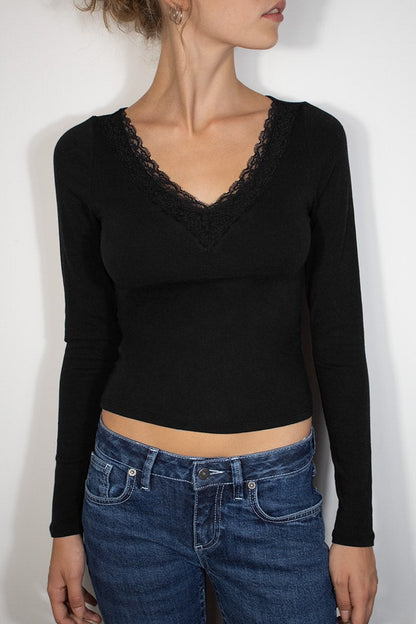 Subdued Recommended - Lace t-shirt