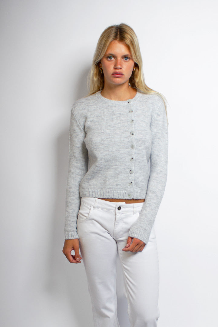 Subdued Signature - Side-Button Cardigan