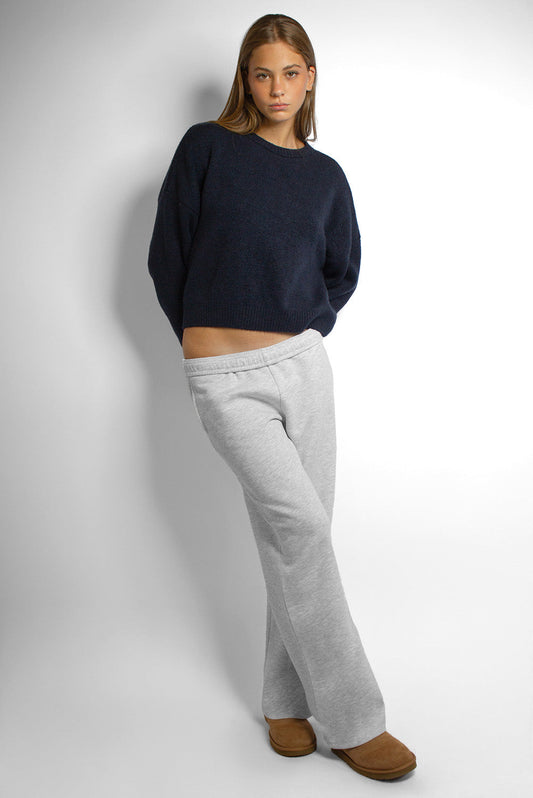 Subdued Signature - Wide-leg sweatpants