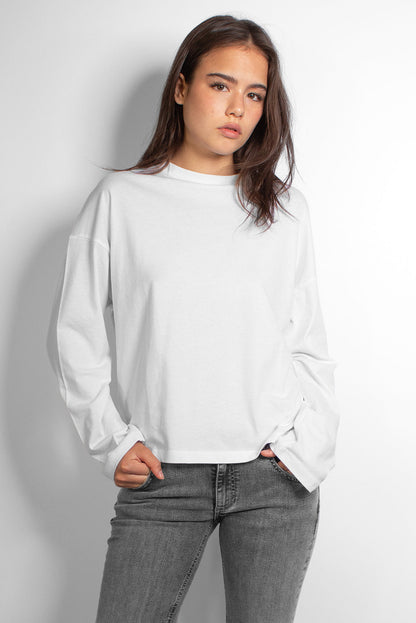 Subdued Customer Favorite - Long-sleeved crew-neck T-shirt